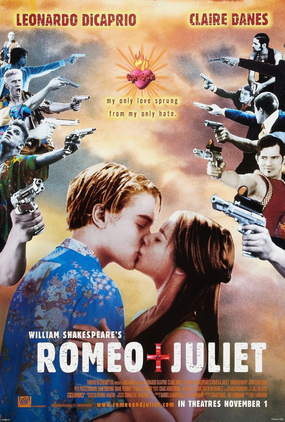 Poster of the movie Romeo + Juliet
