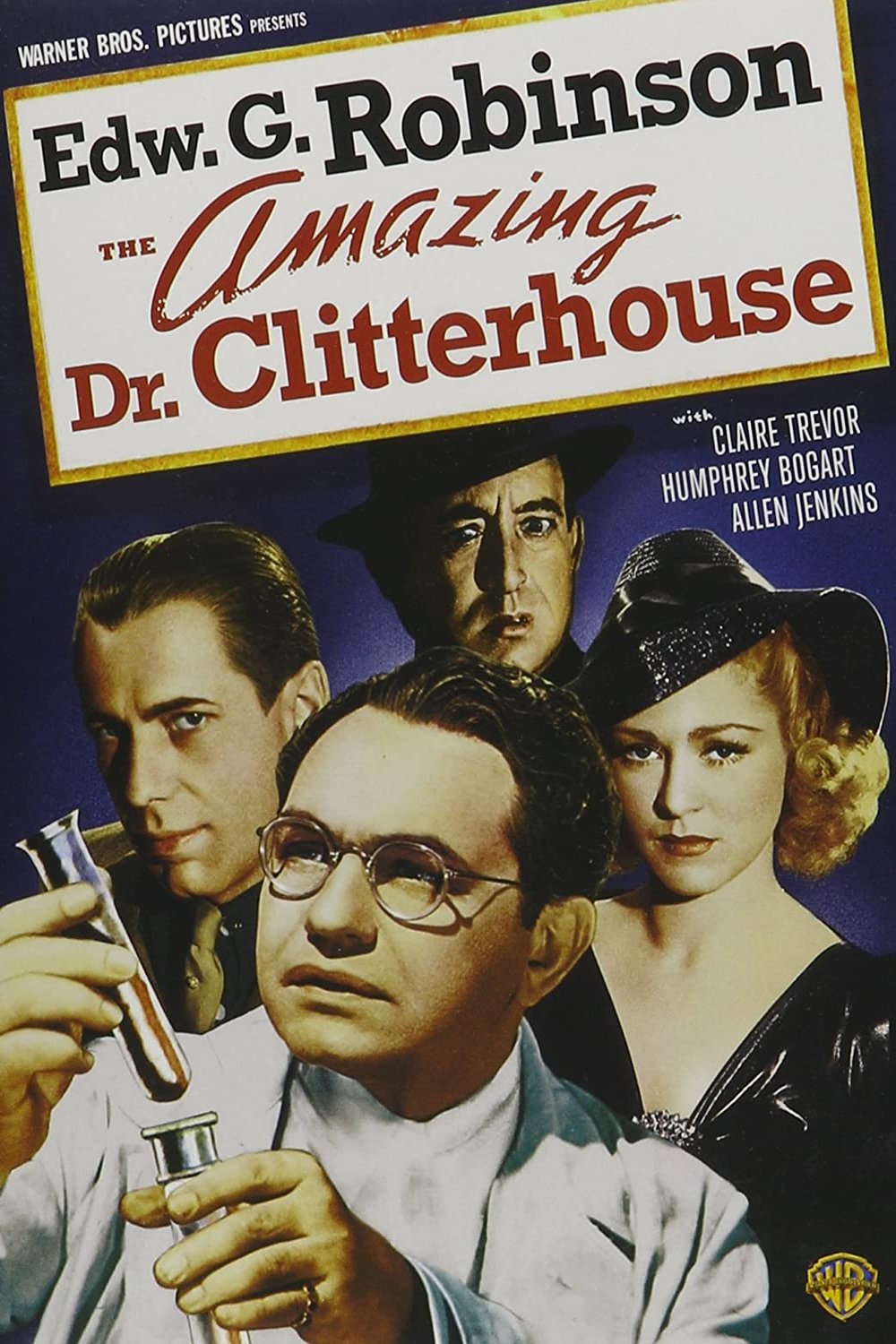 L'affiche du film The Amazing Dr. Clitterhouse [1938]