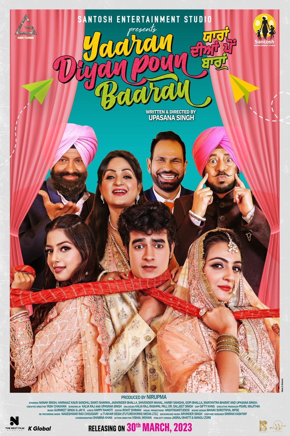 L'affiche du film Yaaran Diyan Poun Baaran [2023]