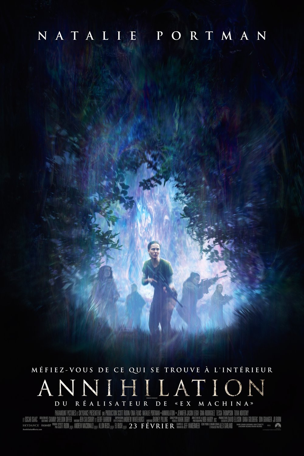 L'affiche du film Annihilation