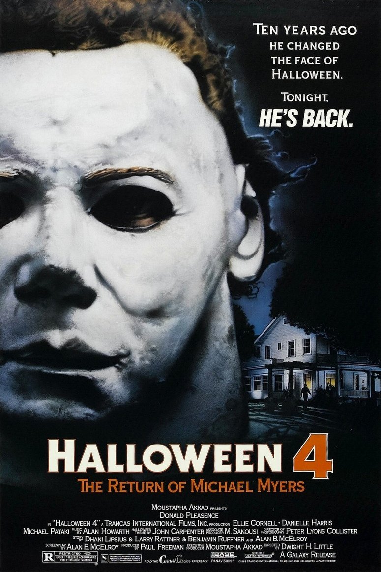 Poster of the movie Halloween 4: The Return of Michael Myers