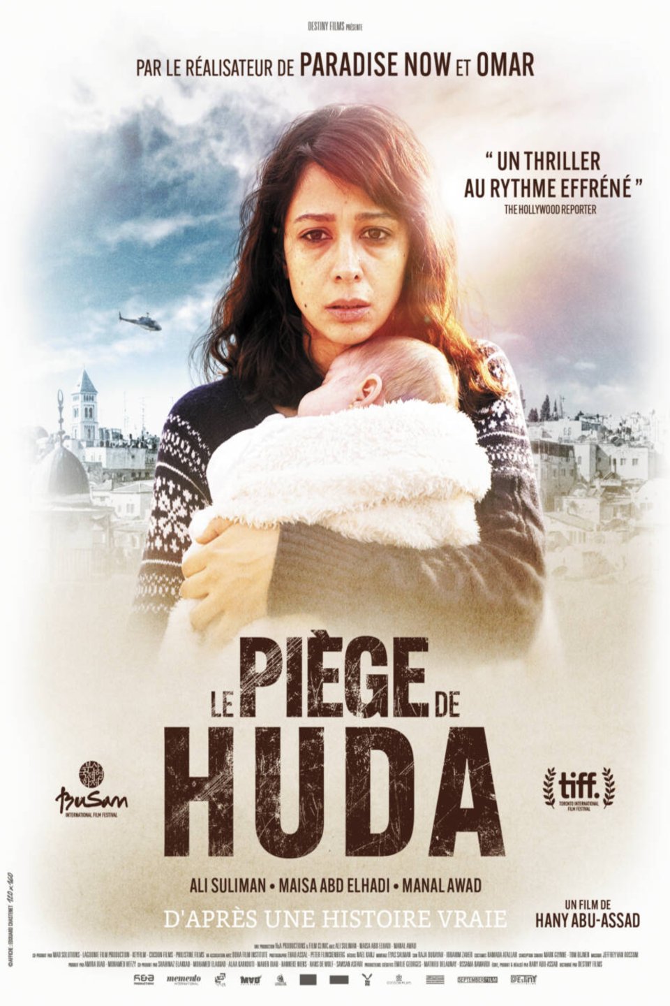 L'affiche du film Huda's Salon