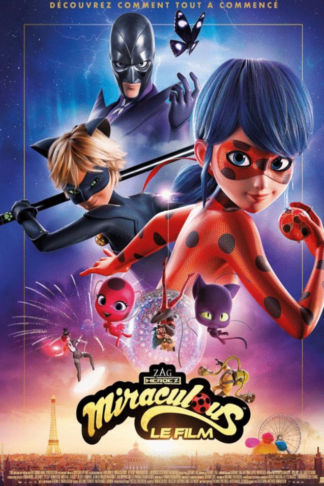 L'affiche du film Miraculous: Le film