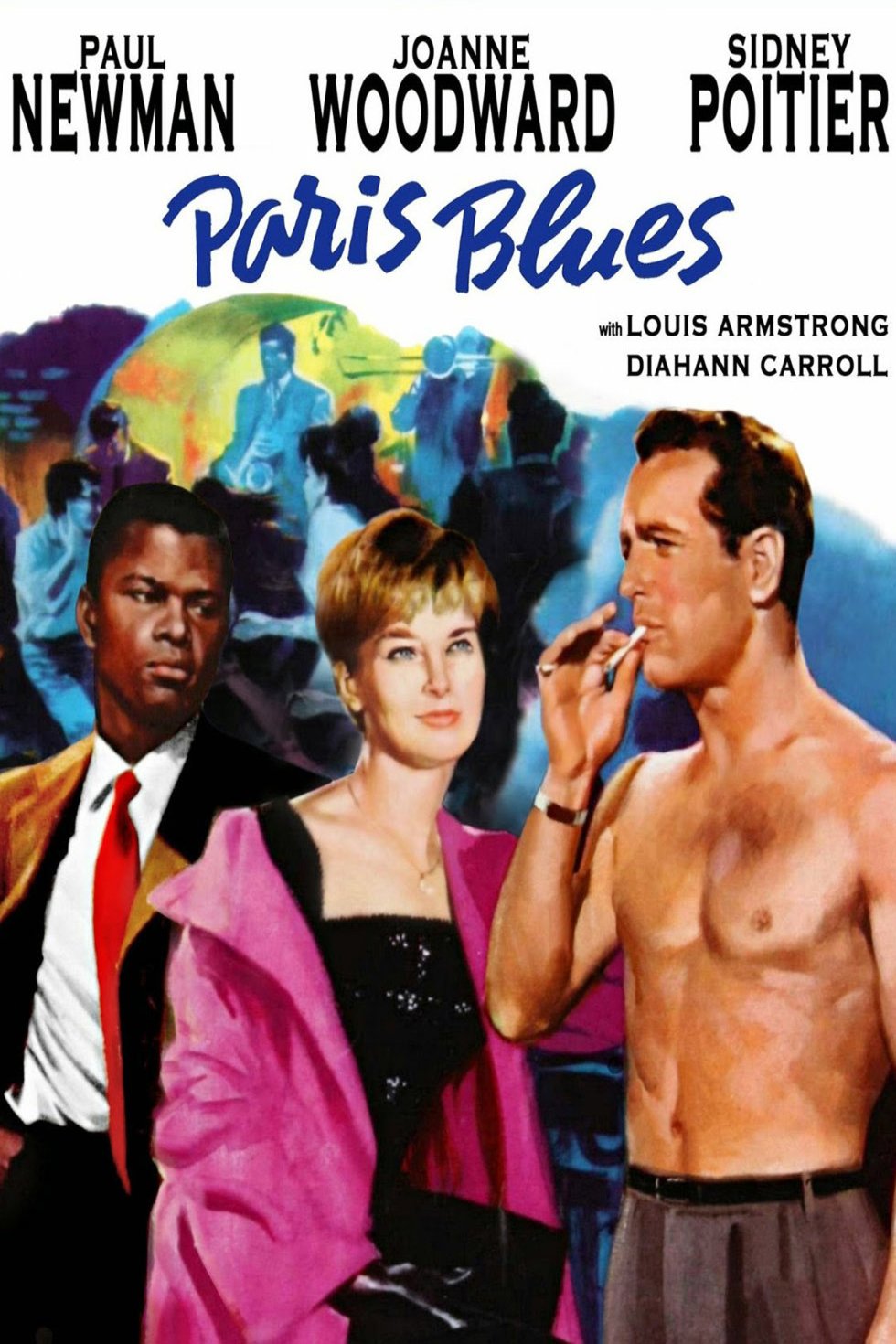 L'affiche du film Paris Blues [1961]