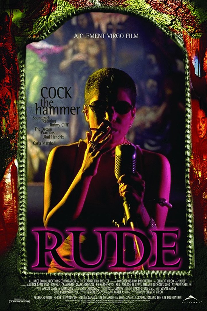 L'affiche du film Rude