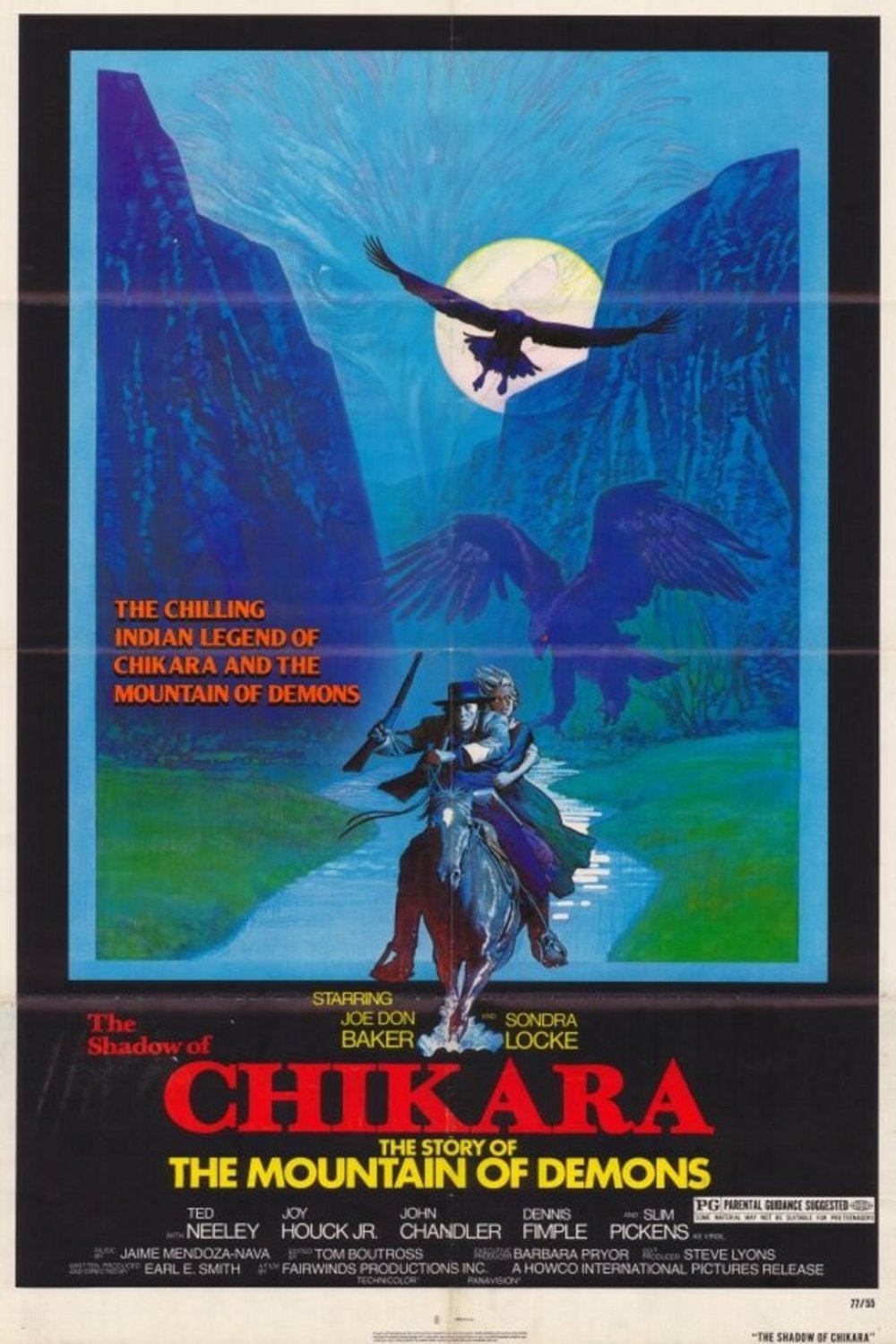 L'affiche du film The Shadow of Chikara [1977]