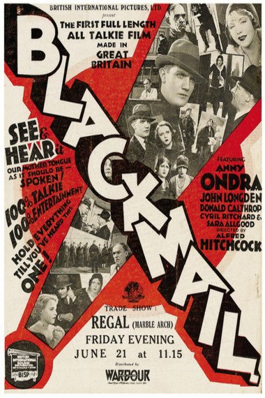 Poster of the movie Blackmail