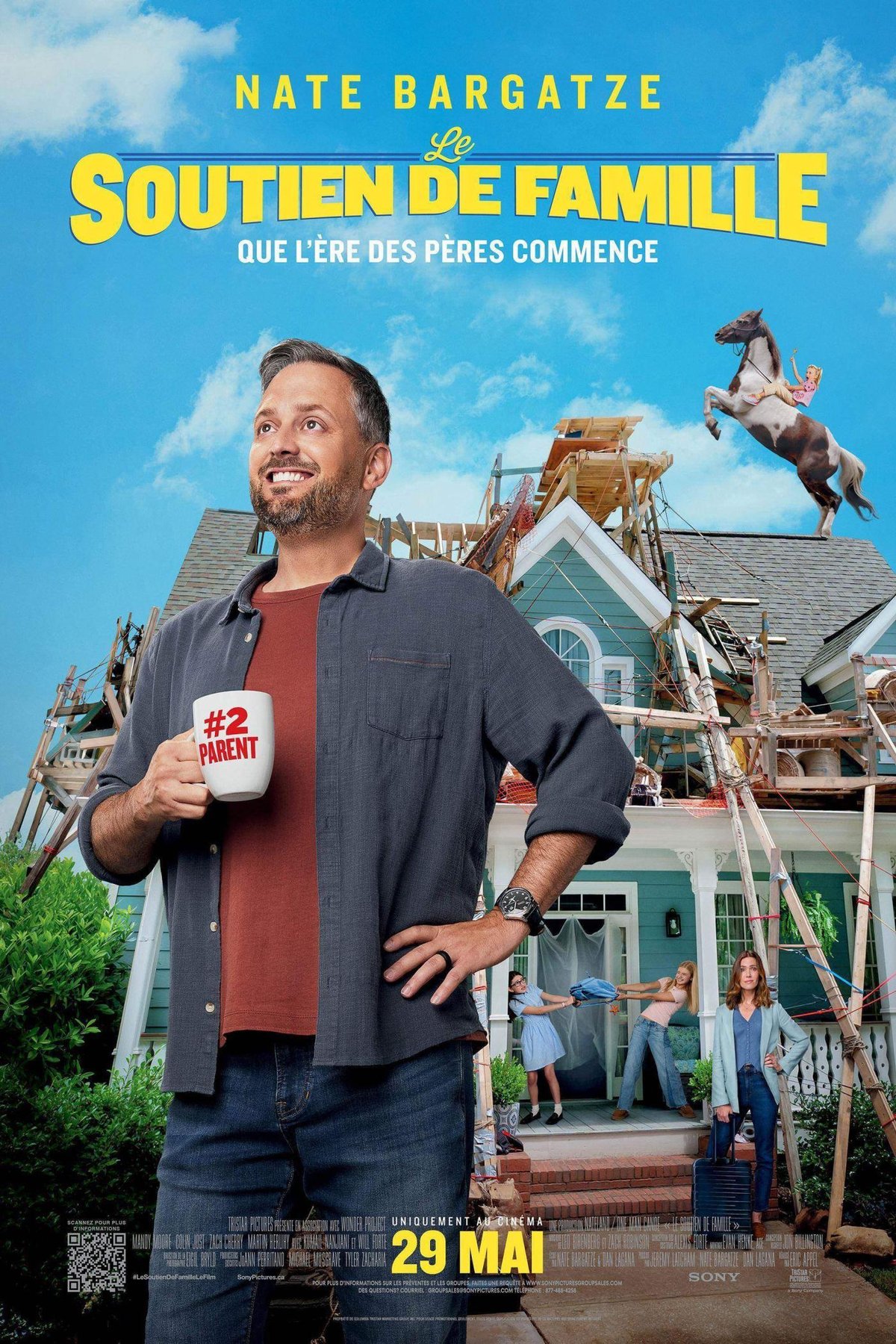 L'affiche du film Le soutien de famille [2026]