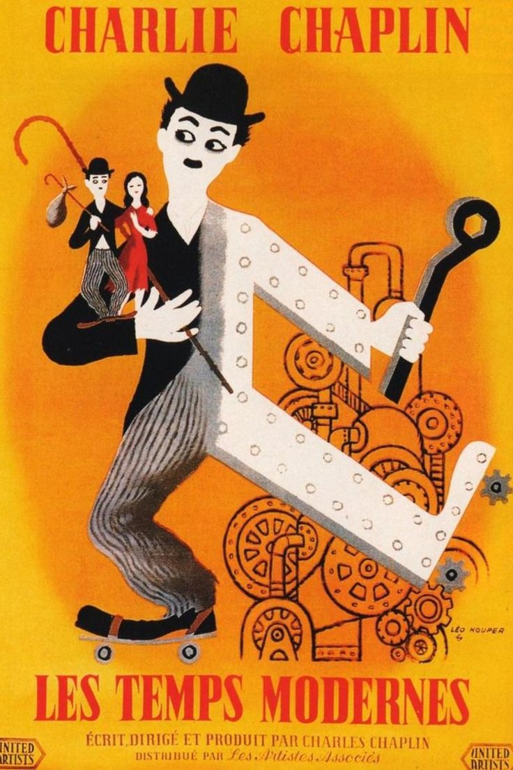 L'affiche du film Les Temps modernes