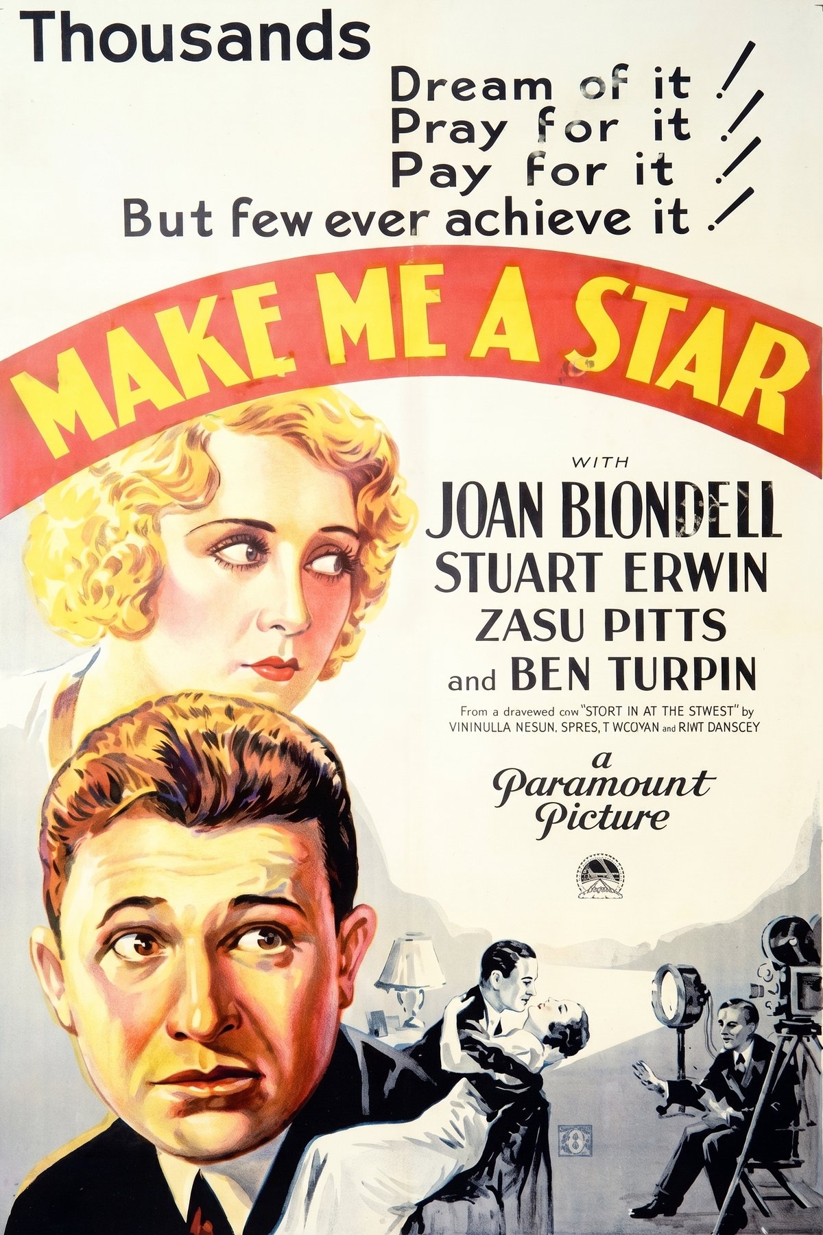 Poster of the movie Make Me a Star [1932]