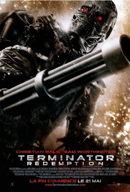 L'affiche du film Terminator Rédemption