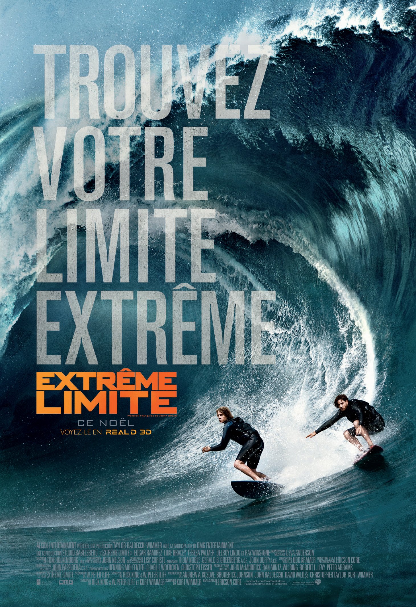 L'affiche du film Extrême limite