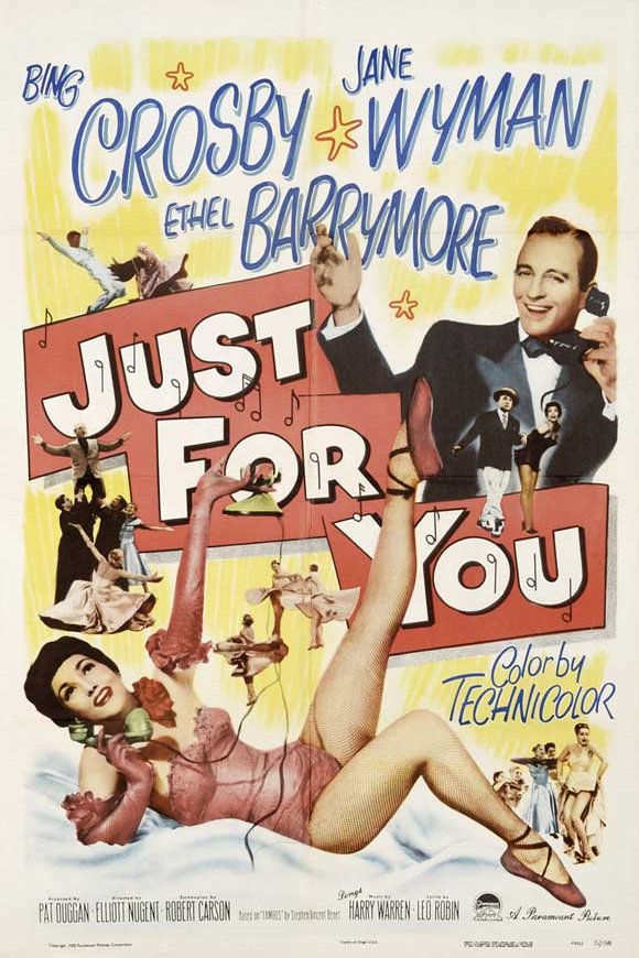 L'affiche du film Just for You [1952]