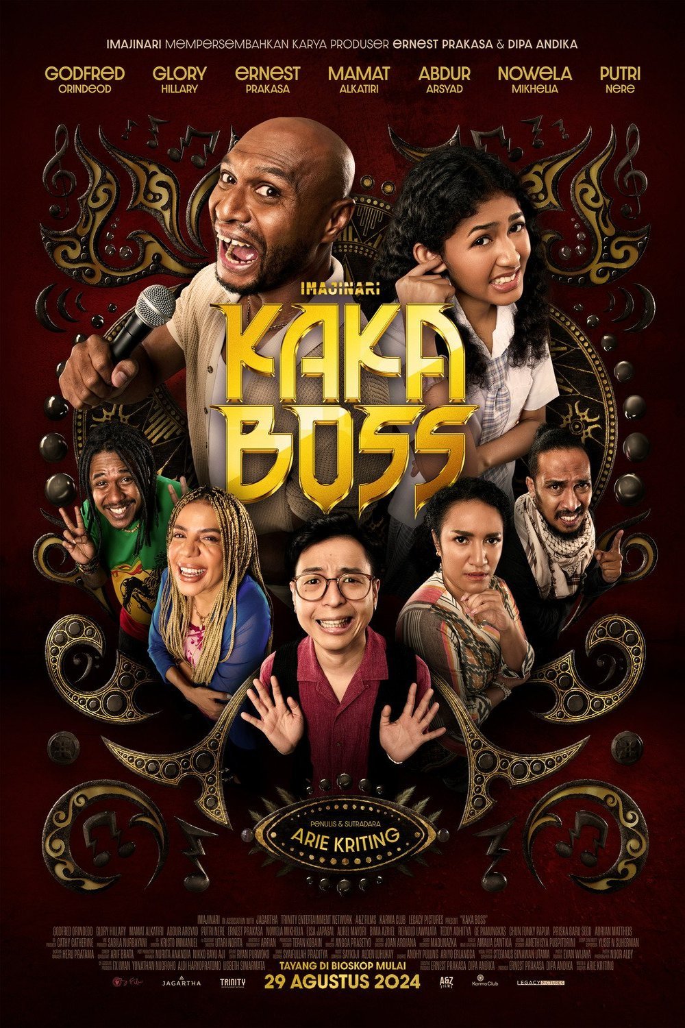 Indonesian poster of the movie Kaka Boss