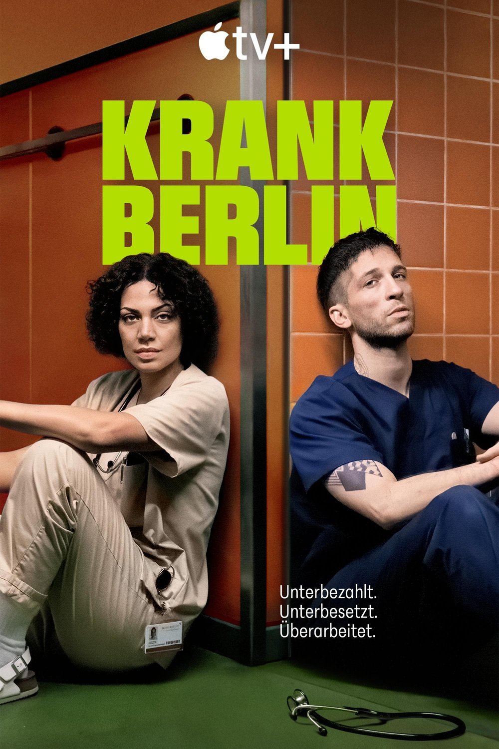 L'affiche originale du film KRANK Berlin en allemand