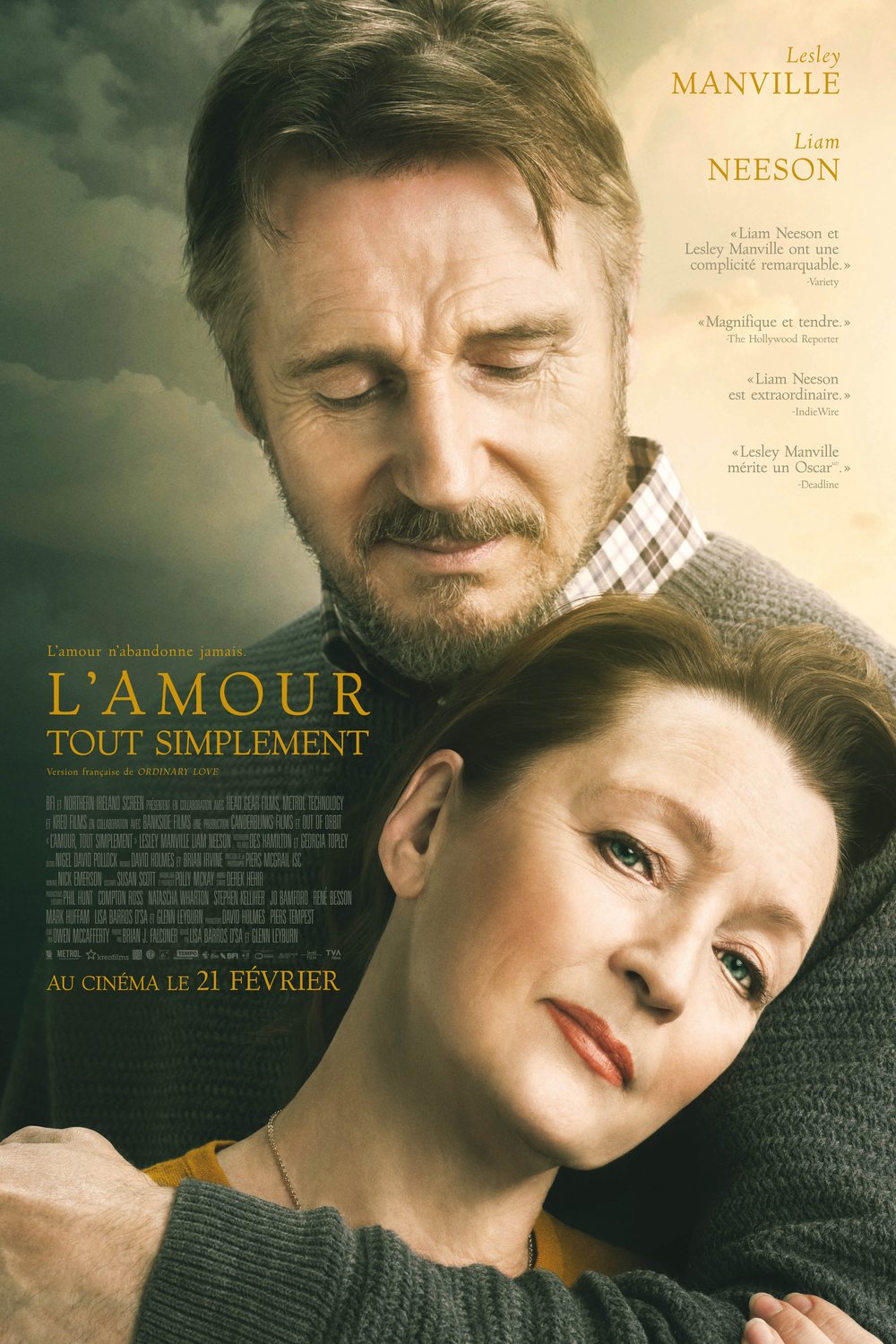 L'affiche du film L'Amour, tout simplement