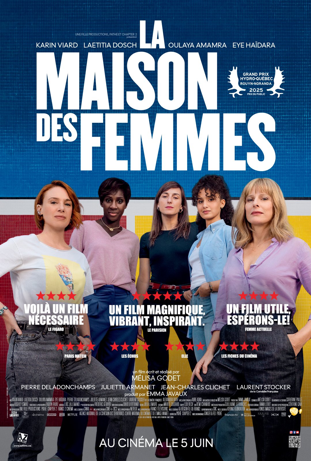 Poster of the movie La Maison des femmes [2025]