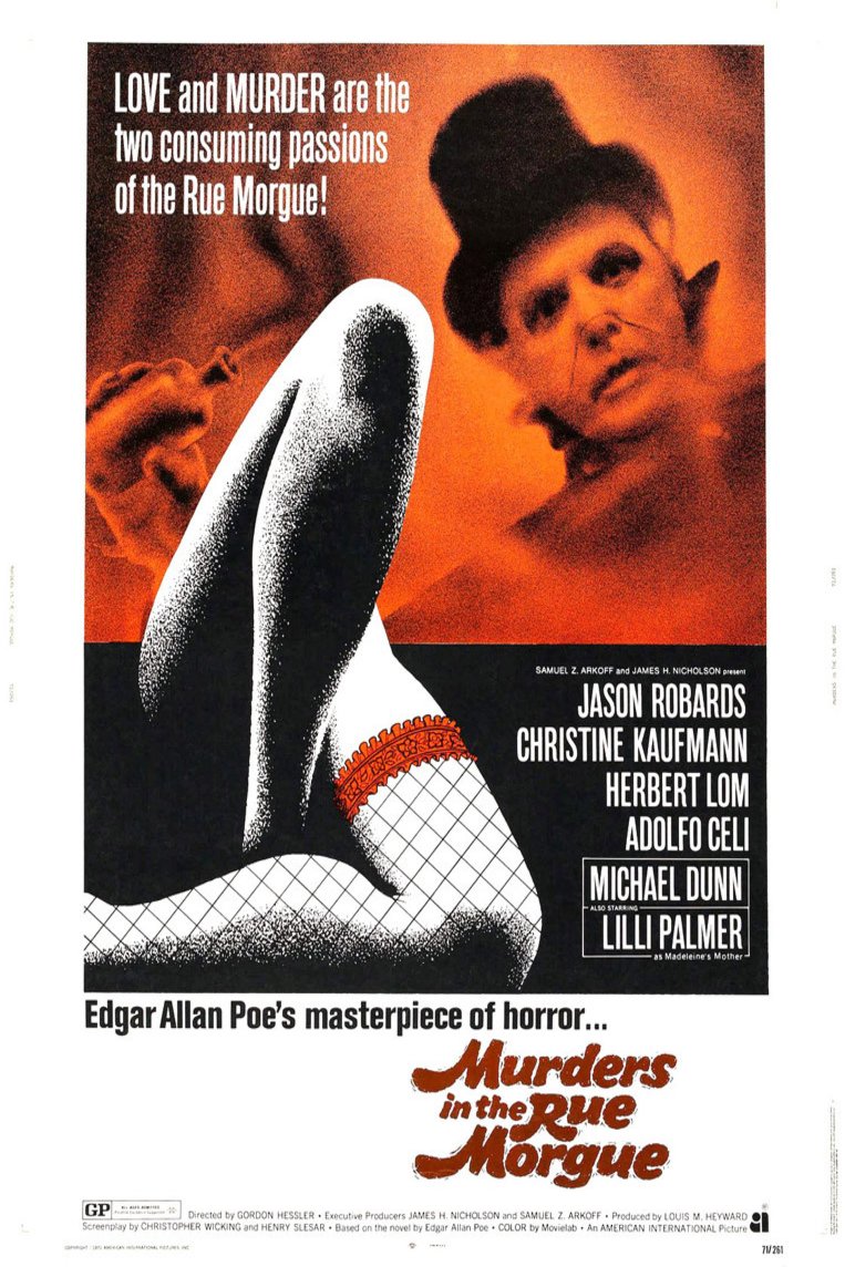 Poster of the movie Murders in the Rue Morgue [1971]