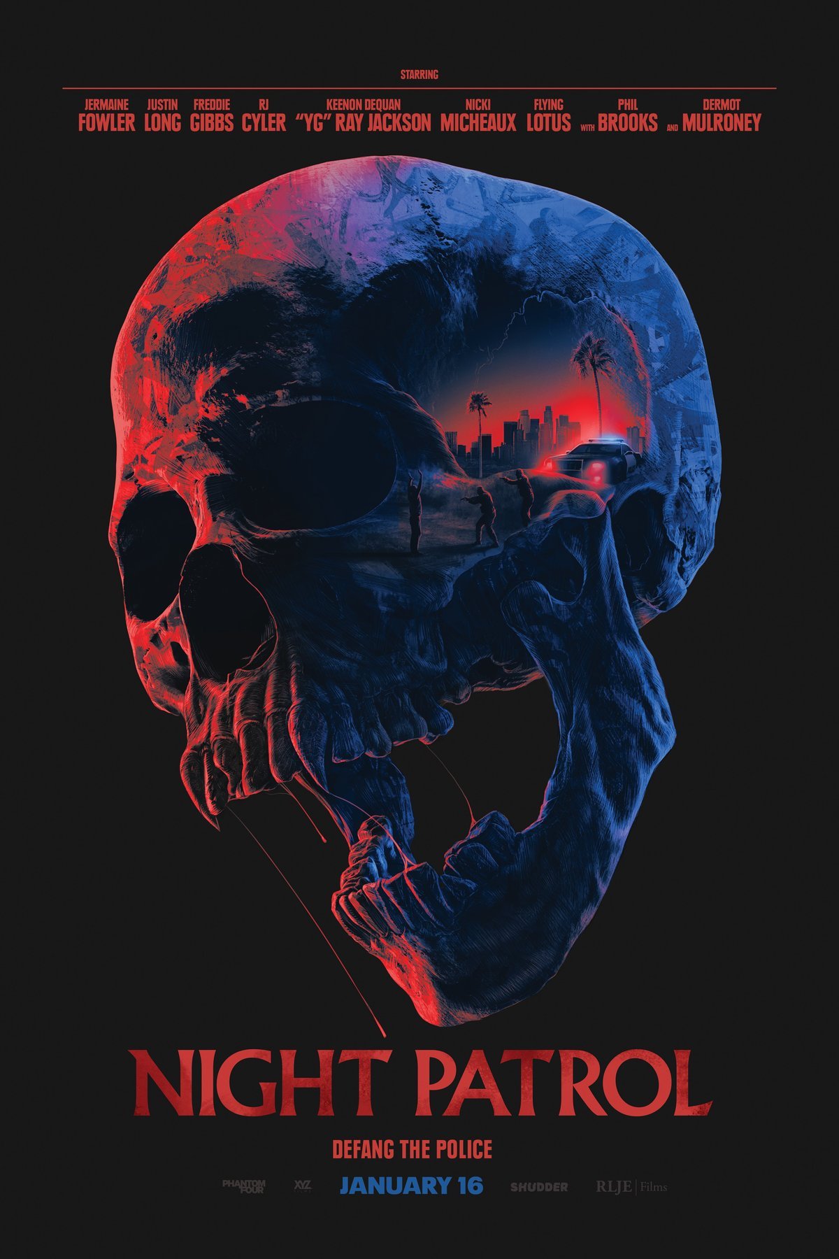 L'affiche du film Night Patrol