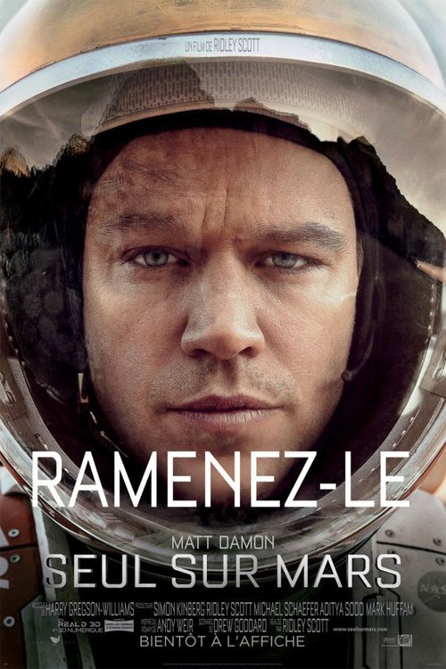 L'affiche du film Seul sur Mars