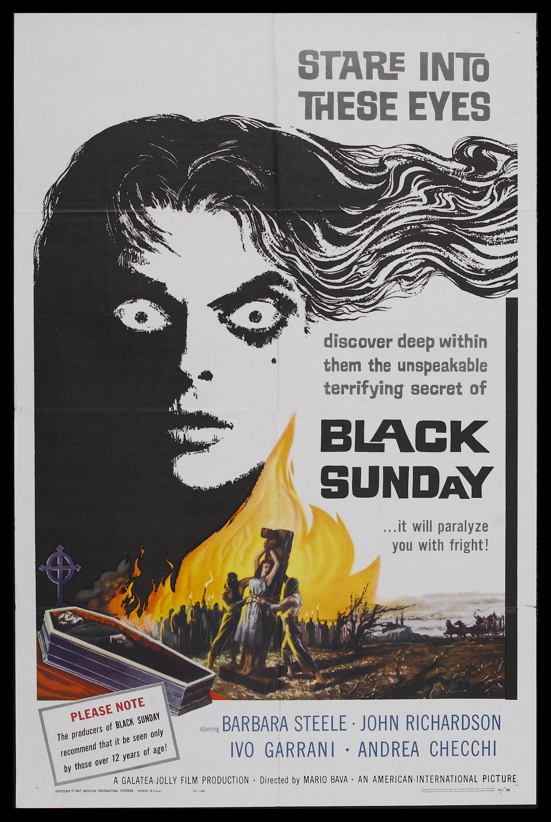 Poster of the movie Black Sunday [1960]