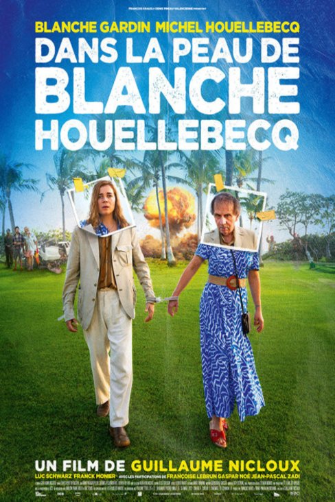 L'affiche du film Dans la peau de Blanche Houellebecq [2024]