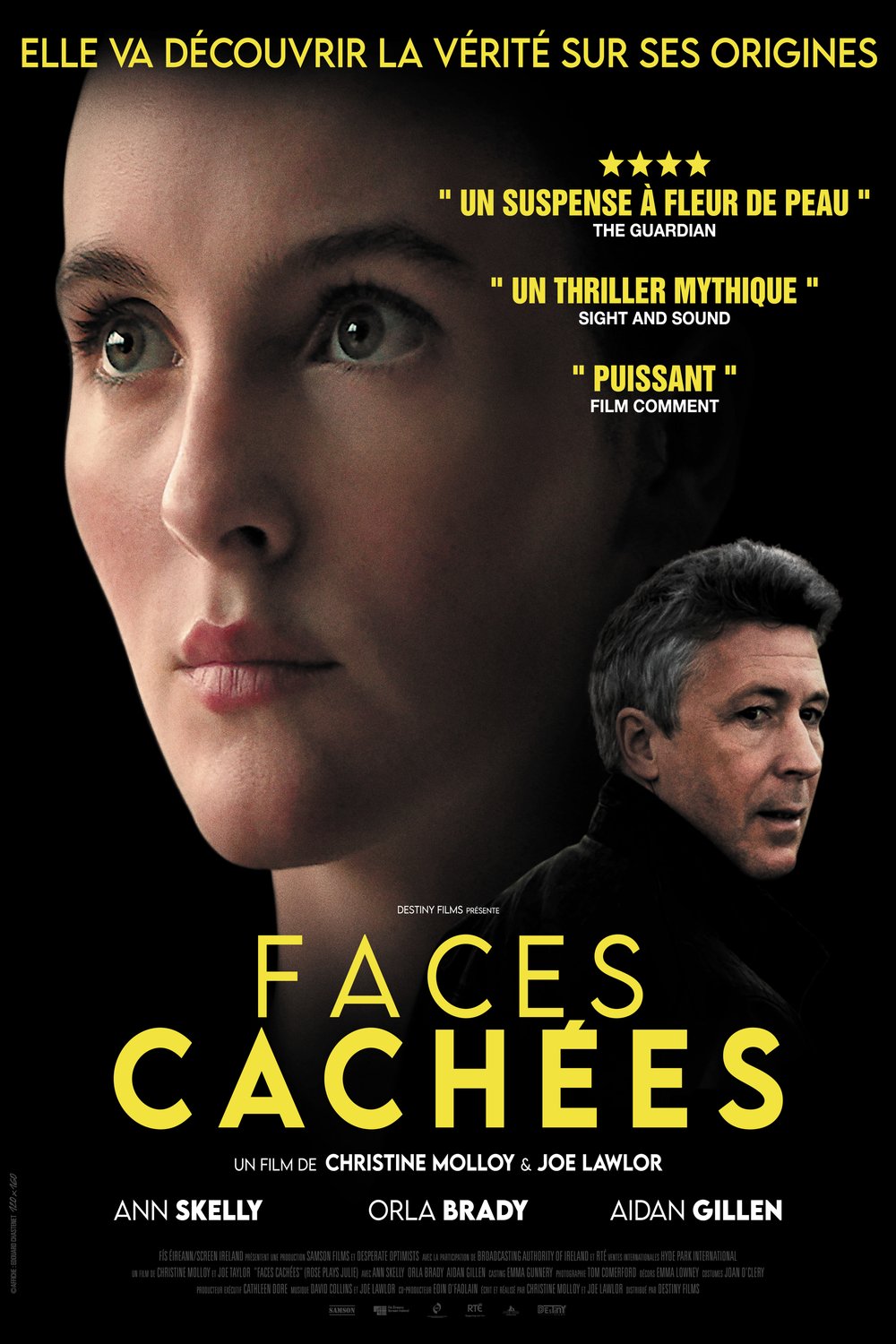 L'affiche du film Faces cachées