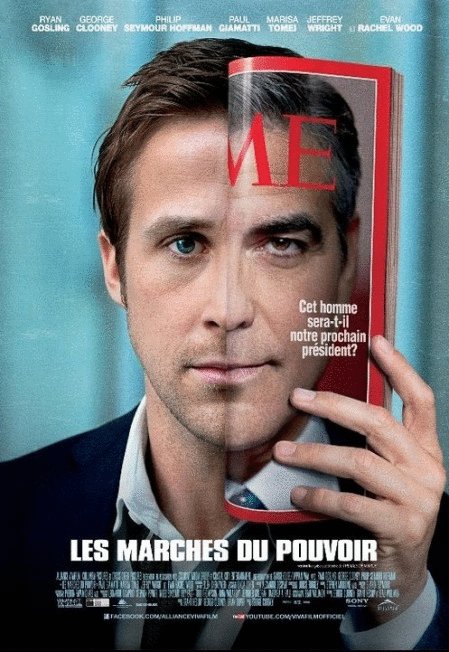 L'affiche du film Les marches du pouvoir