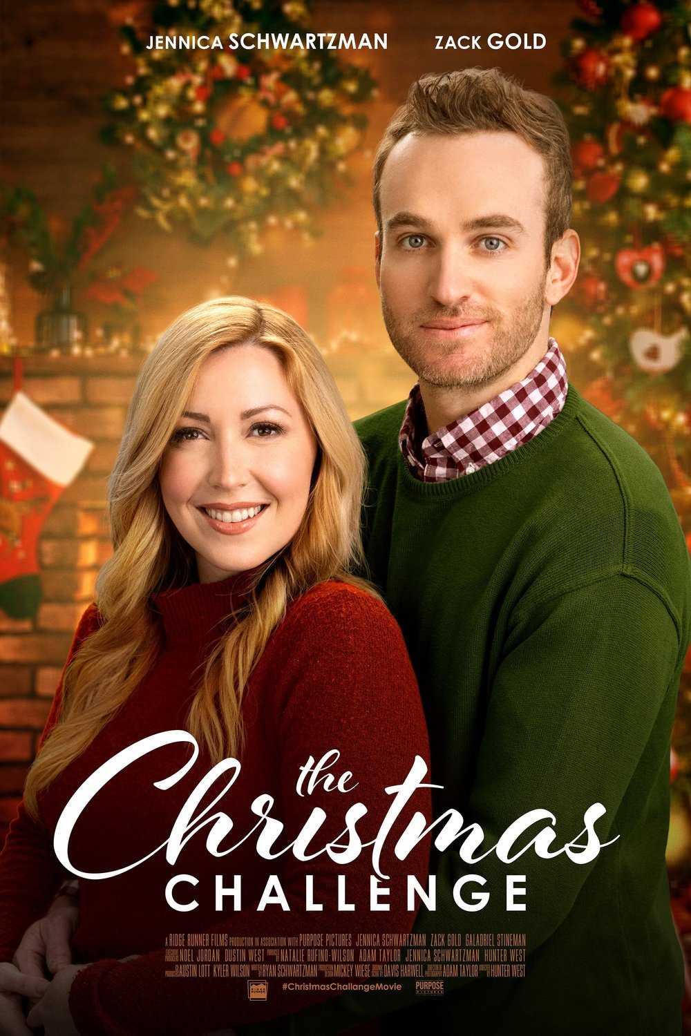 L'affiche du film The Christmas Challenge [2022]