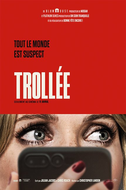 L'affiche du film Trollée