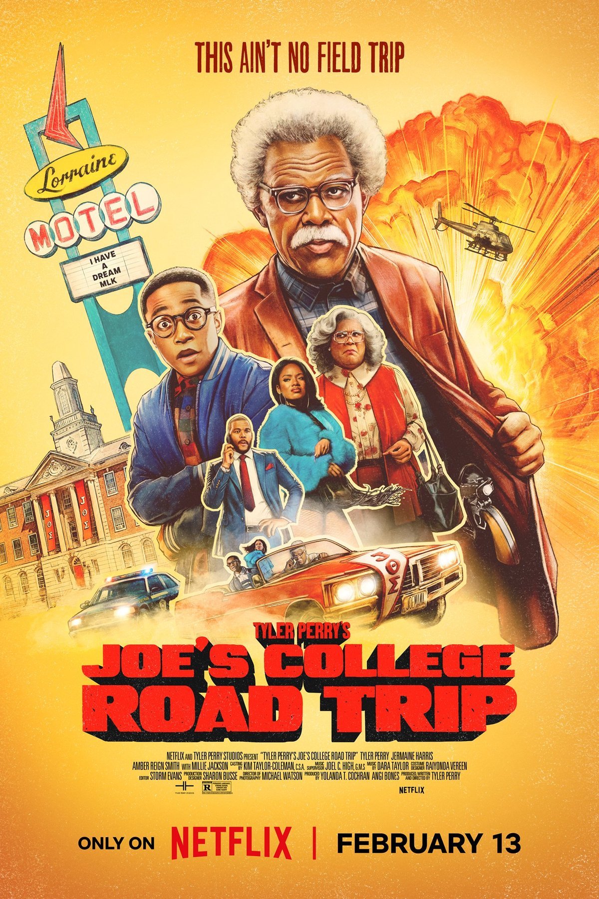 L'affiche du film Tyler Perry's Joe's College Road Trip