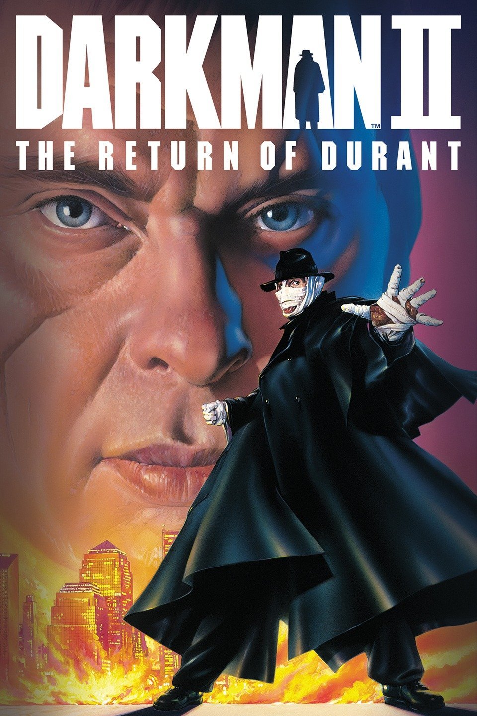 L'affiche du film Darkman II: The Return of Durant [1995]