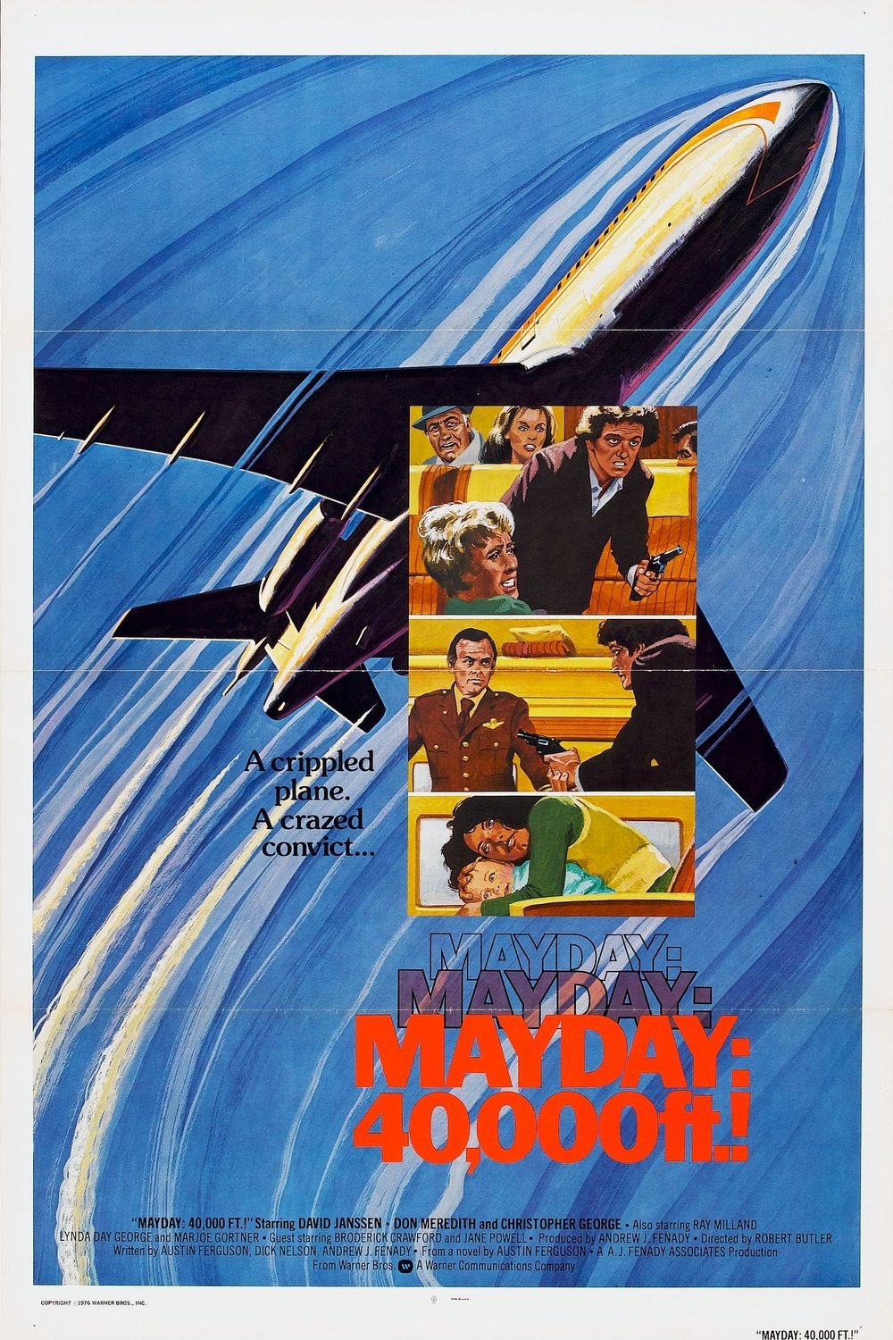 L'affiche du film Mayday at 40,000 Feet! [1976]