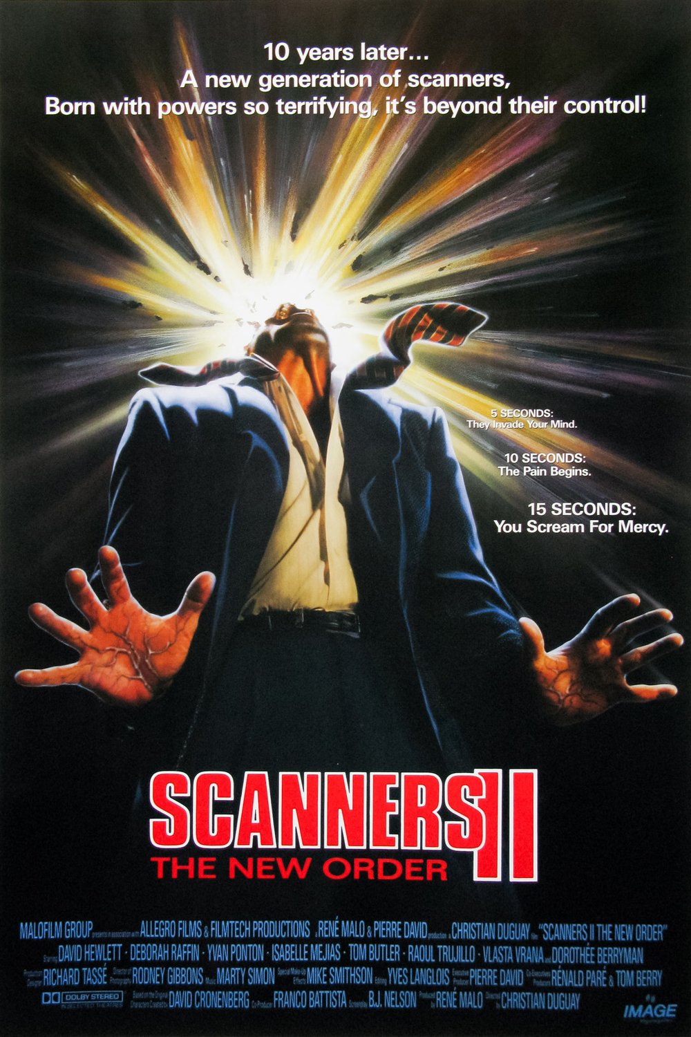 Poster of the movie Scanners II: The New Order