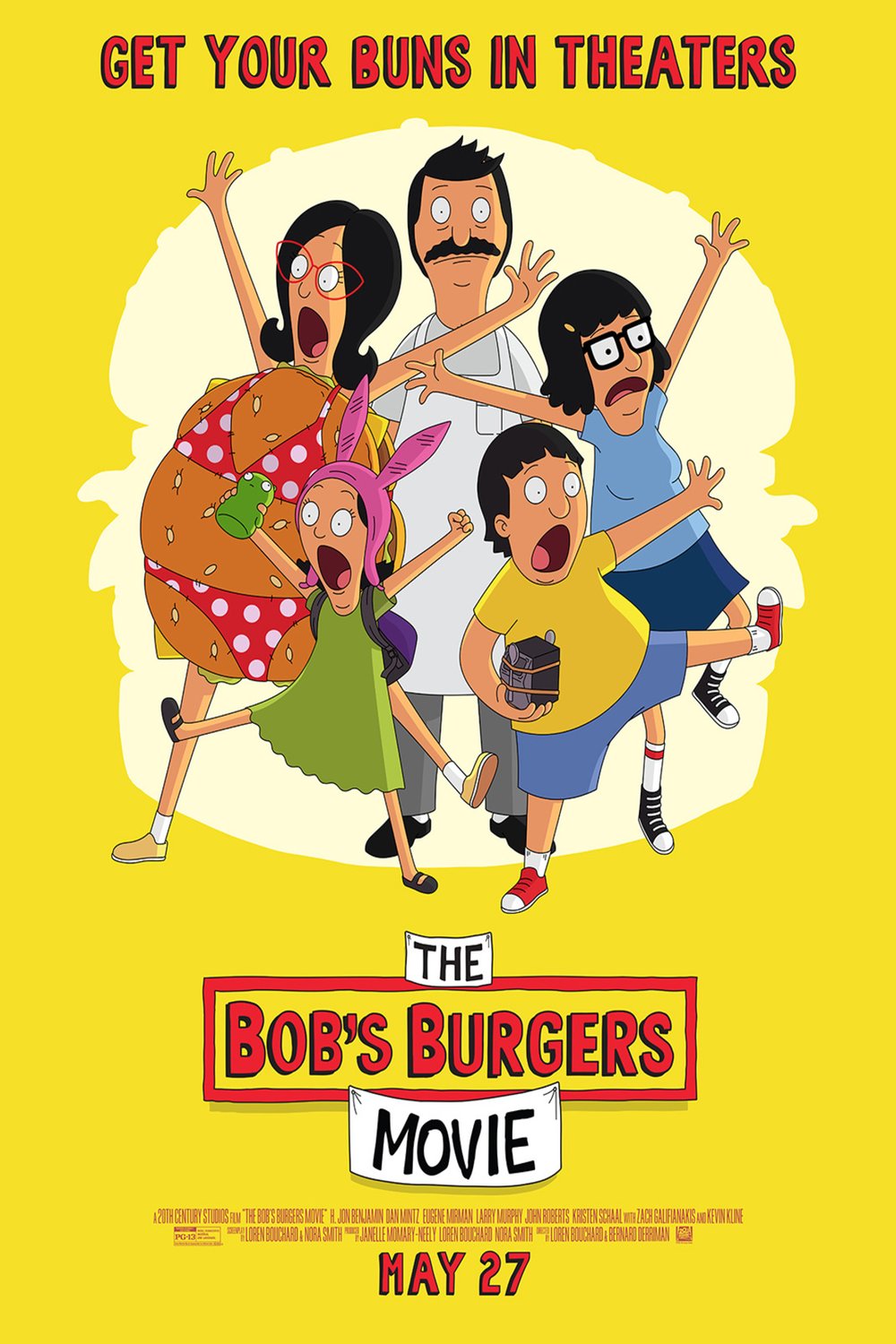 L'affiche du film Bob's Burgers: Le film [2022]