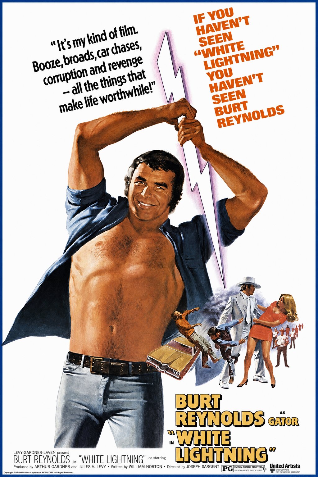 L'affiche du film White Lightning [1973]