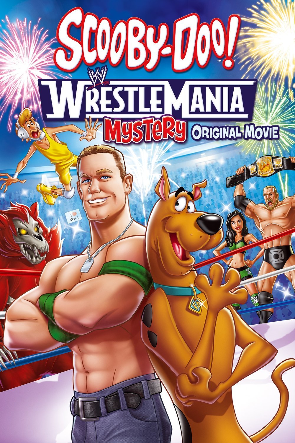 Poster of the movie Scooby-Doo! WrestleMania Mystery [2014]