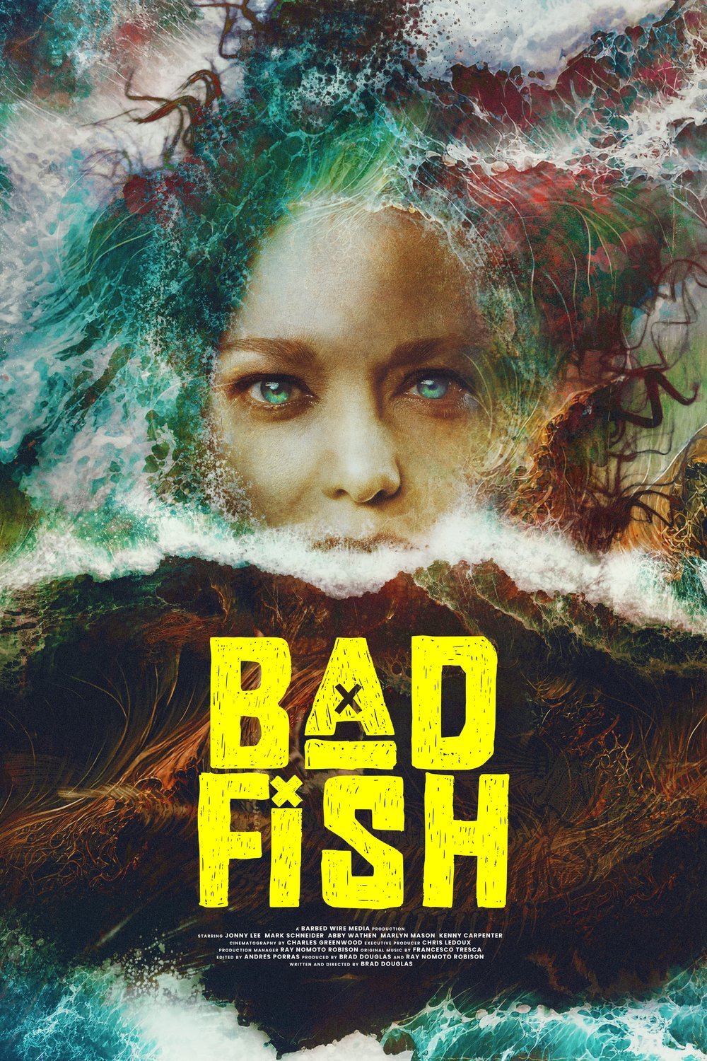 L'affiche du film Bad Fish [2024]