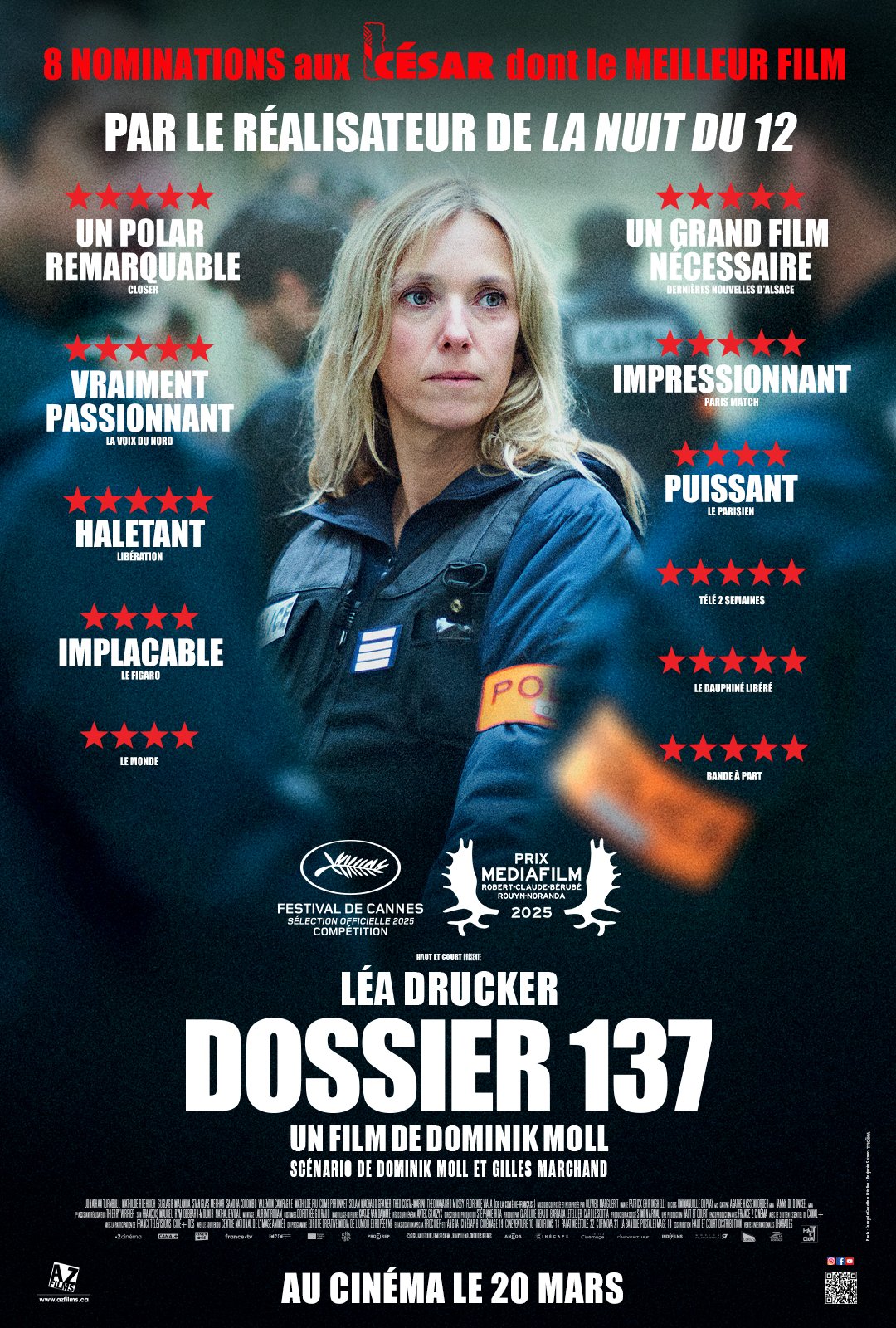 L'affiche du film Dossier 137 [2025]