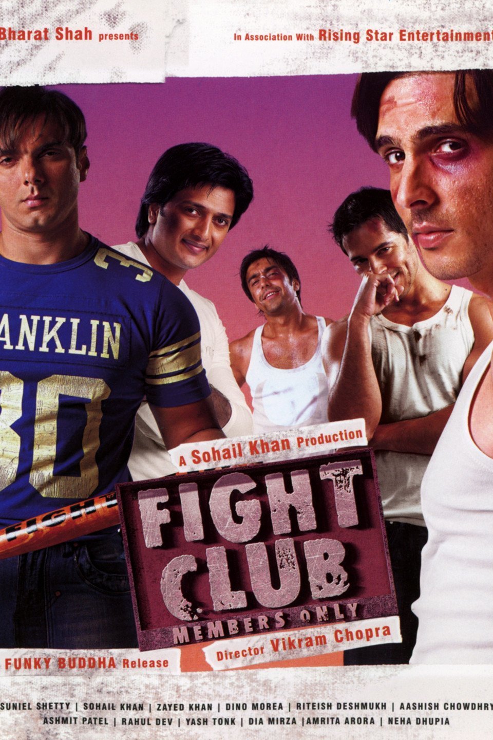 Hindi poster of the movie Fight Club: Members Only