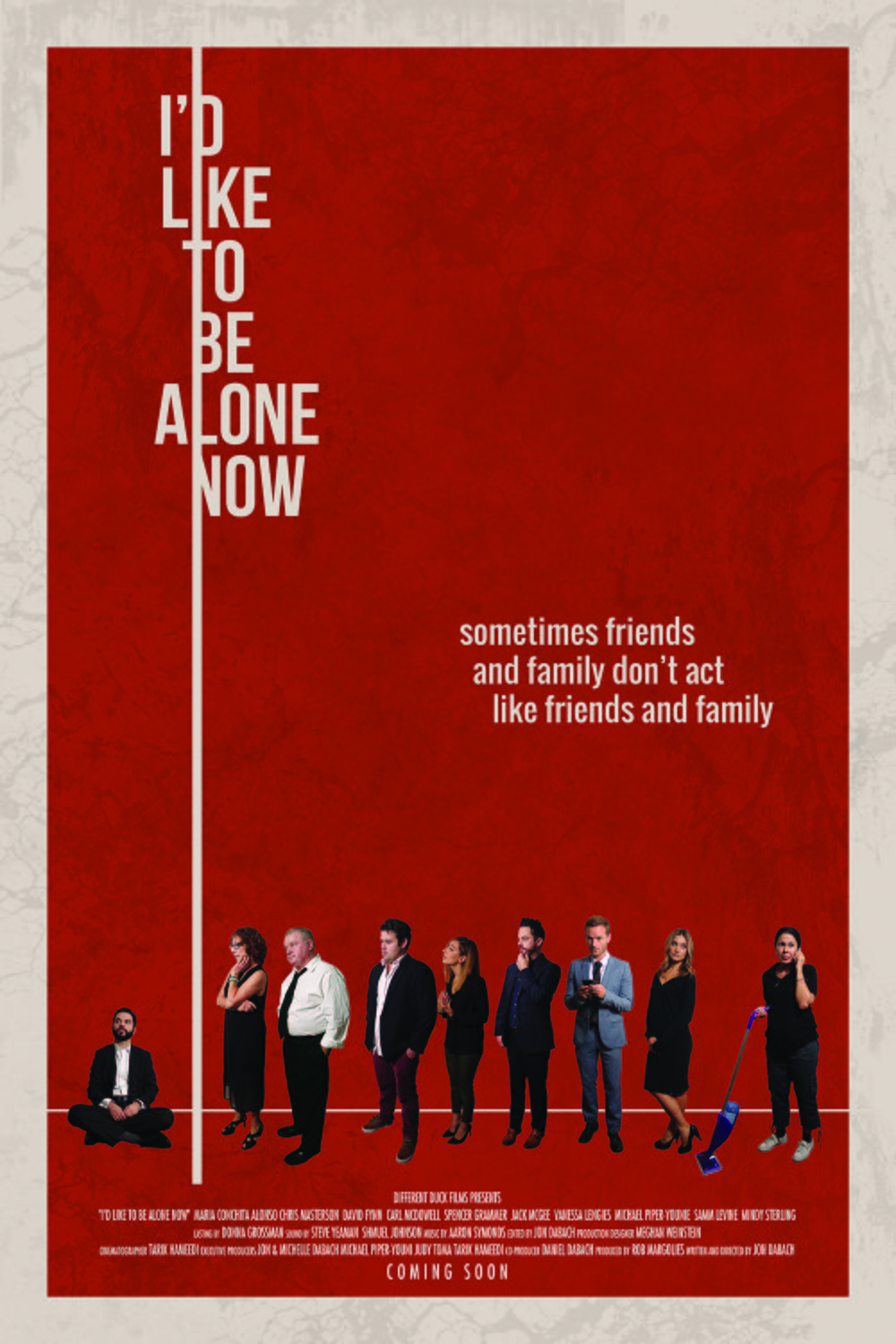 L'affiche du film I'd Like to Be Alone Now [2019]