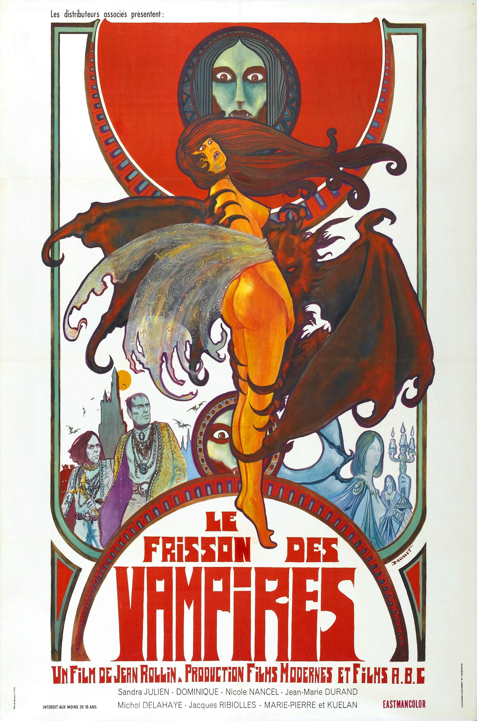 L'affiche du film Le Frisson des vampires