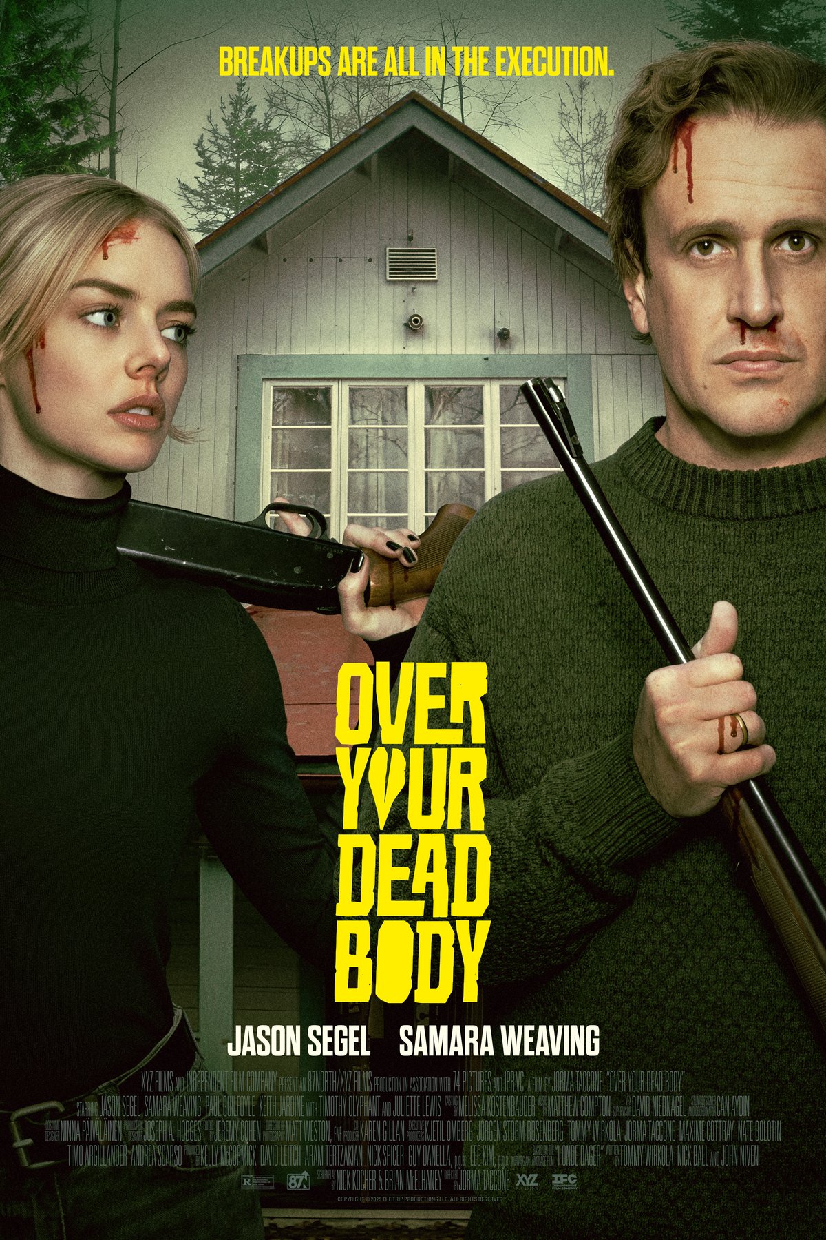 L'affiche du film Over Your Dead Body