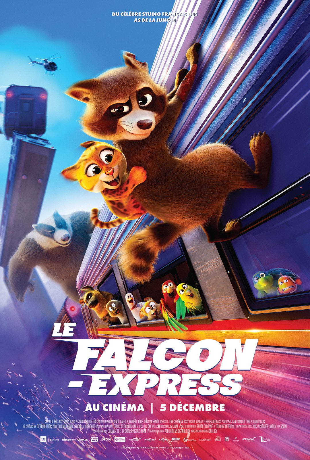 L'affiche du film Le Falcon Express [2025]