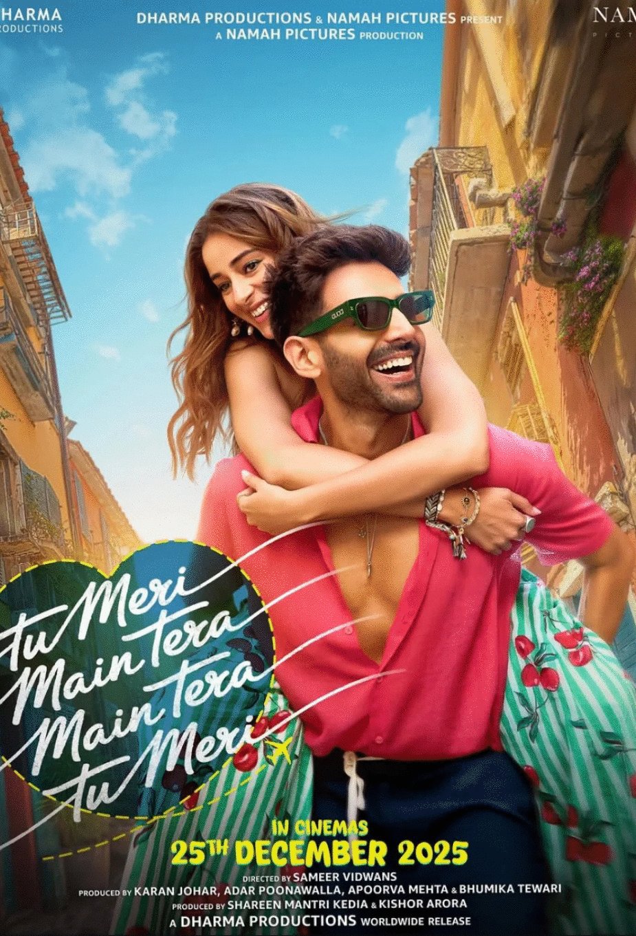 L'affiche du film Tu Meri Main Tera Main Tera Tu Meri [2025]
