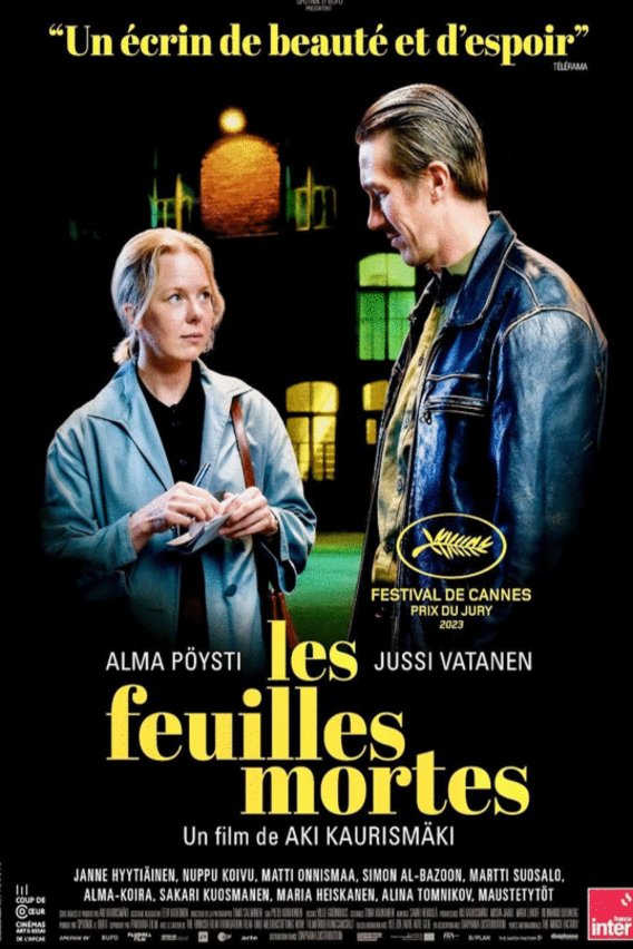 L'affiche du film Les feuilles mortes