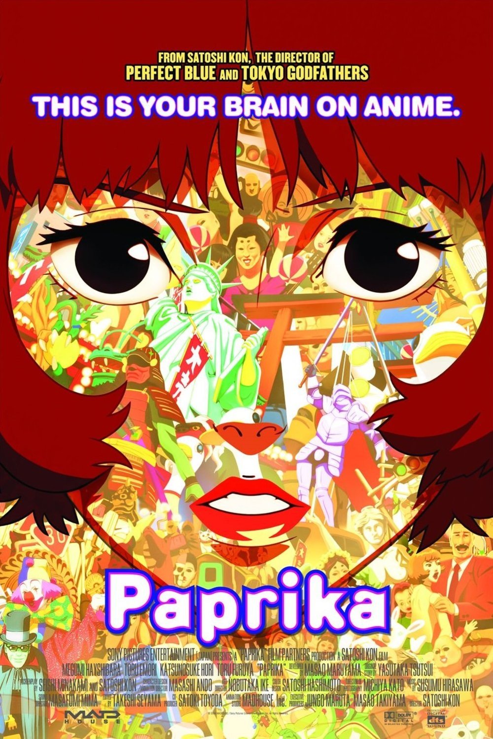 Poster of the movie Paprika [2006]