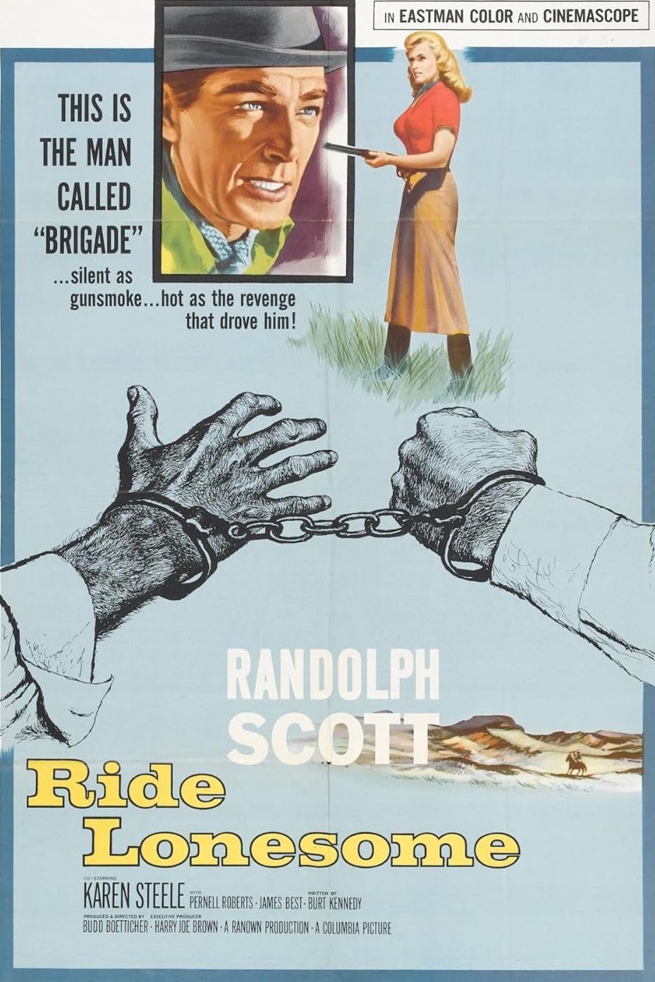 L'affiche du film Ride Lonesome