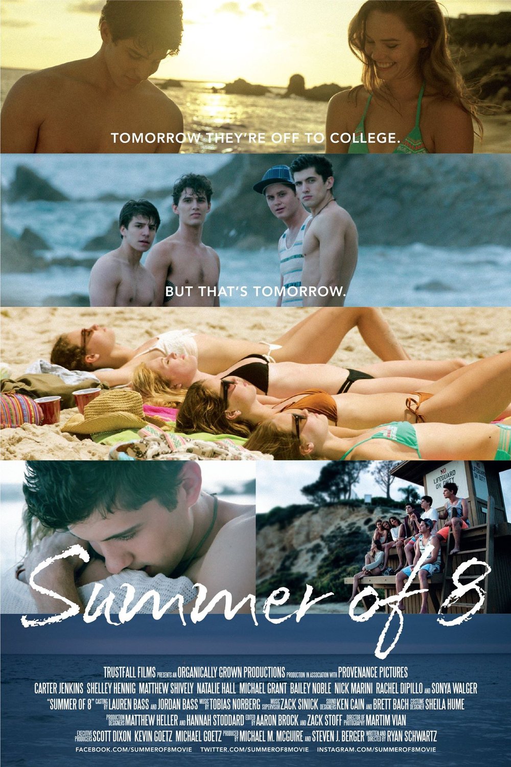 L'affiche du film Summer of 8 [2016]