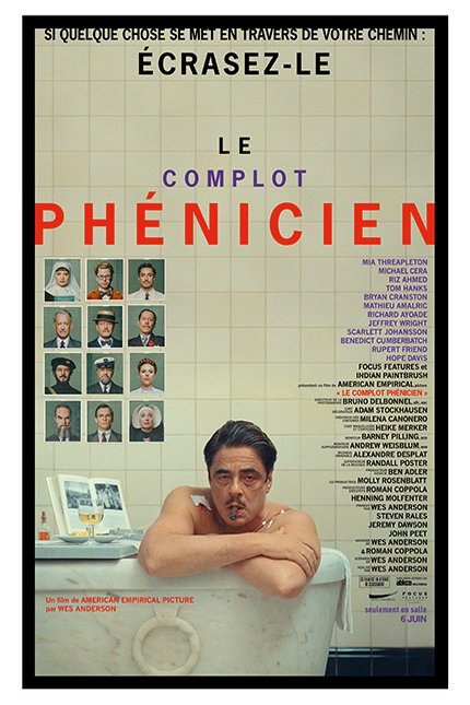 L'affiche du film Le Complot Phénicien [2025]